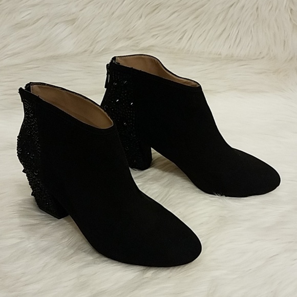 Zara Shoes - Zara basic Black suede boots Sz 39 (9 US)